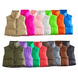 SUPER WHOLESALE | Solid Puffy Vest