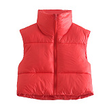 SUPER WHOLESALE | Solid Puffy Vest