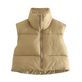 SUPER WHOLESALE | Solid Puffy Vest