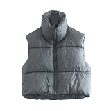 SUPER WHOLESALE | Solid Puffy Vest
