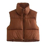 SUPER WHOLESALE | Solid Puffy Vest