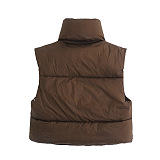 SUPER WHOLESALE | Solid Puffy Vest