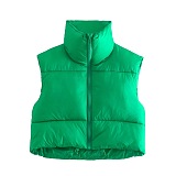 SUPER WHOLESALE | Solid Puffy Vest
