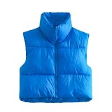 SUPER WHOLESALE | Solid Puffy Vest