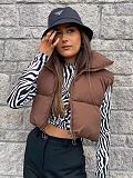 SUPER WHOLESALE | Solid Puffy Vest