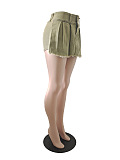 SUPER WHOLESALE |  Pleated Denim Skirt in Creamy