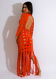 SUPER WHOLESALE |  Cut-out Square Neck Dress