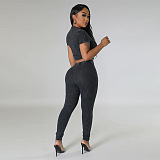 SUPER WHOLESALE |  Pit Fabric Pants Set