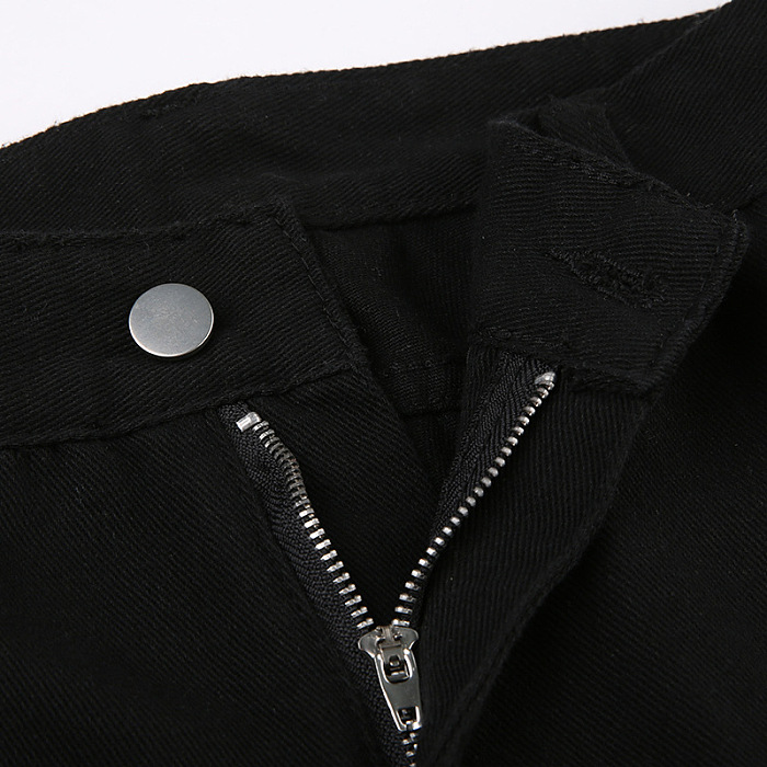 SUPER WHOLESALE |  Zip Up Buckle Pants