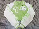 SUPER WHOLESALE | Letter & Graphic Printed Jacket