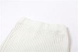 SUPER WHOLESALE | Knitted Halter Skirt Set