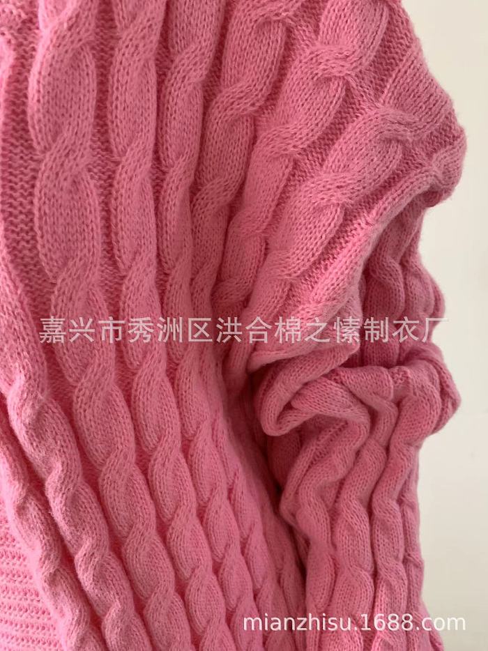 SUPER WHOLESALE | KNIT WEAVE PATTERN LONG SLEEVE POCKET LOOSE SWEATER LONG CARDIGAN