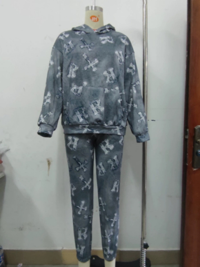 SUPER WHOLESALE | Loose Hoodie Top & Jogger Pants
