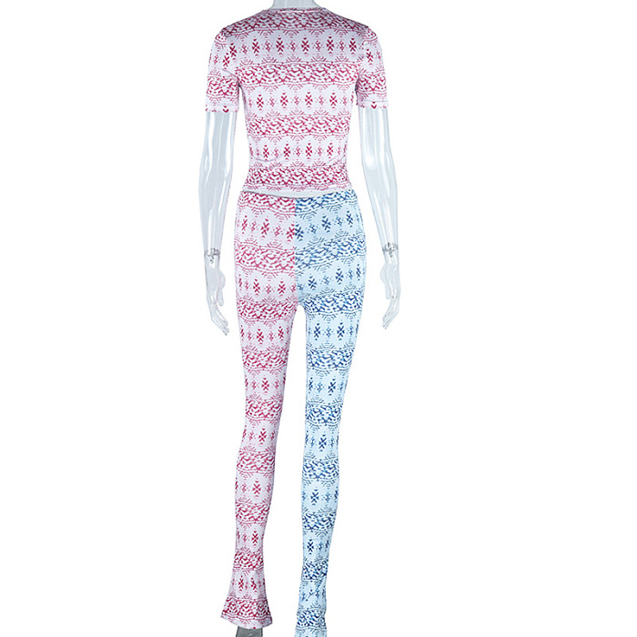 SUPER WHOLESALE | 3d Printed Pants Set 2PIECE