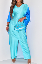 SUPER WHOLESALE | Gradiant Loose Long Dress