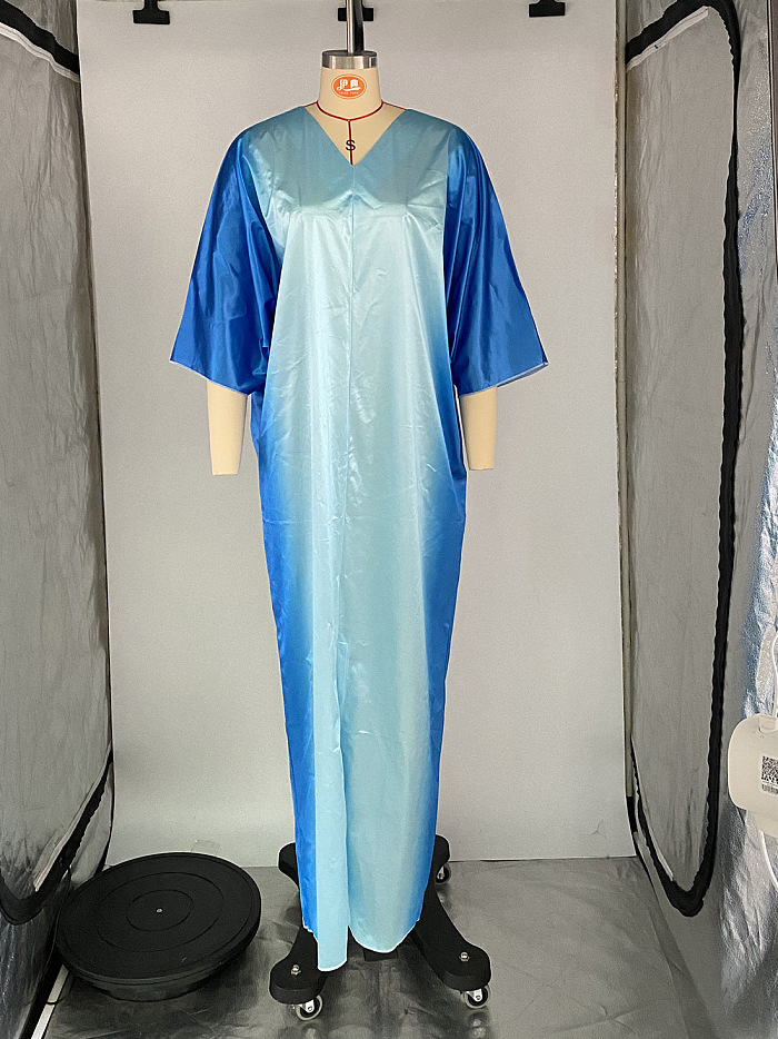 SUPER WHOLESALE | Gradiant Loose Long Dress