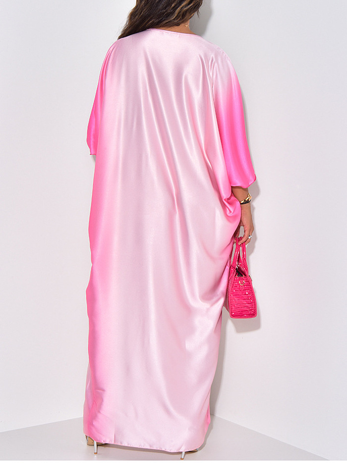 SUPER WHOLESALE | Gradiant Loose Long Dress