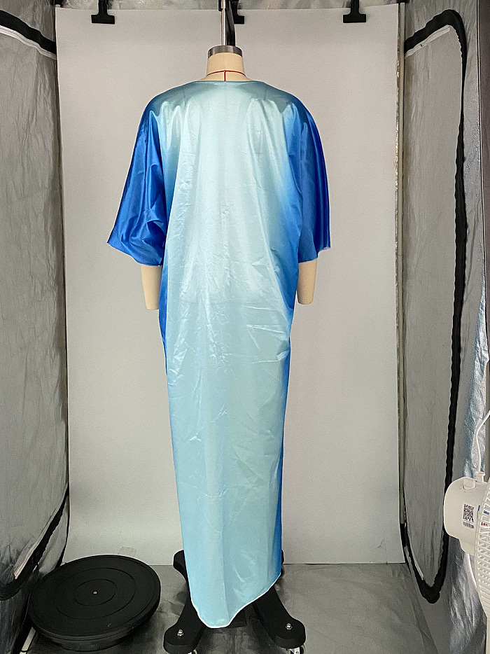 SUPER WHOLESALE | Gradiant Loose Long Dress