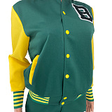 SUPER WHOLESALE | Two Tones Jacket Top & Jogger Pants in Green