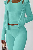 SUPER WHOLESALE | Hoodie Top &  Tanks & Jogger Pants Tracking Suit in 3 Pieces