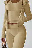 SUPER WHOLESALE | Hoodie Top &  Tanks & Jogger Pants Tracking Suit in 3 Pieces