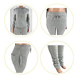 SUPER WHOLESALE | Hoodie Top &  Jogger Pants in Solid