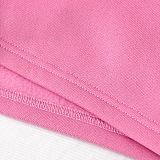 SUPER WHOLESALE | Hoodie Top & Shorts Set in Pink