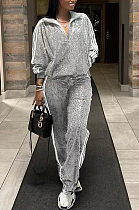 SUPER WHOLESALE |Sequins Tracking Suit