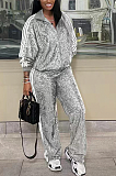 SUPER WHOLESALE |Sequins Tracking Suit