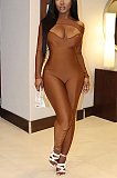 SUPER WHOLESALE | Cut-out Long Sleeve Jumpsuit