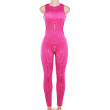SUPER WHOLESALE | Openback Hollow-out Jumpsuit