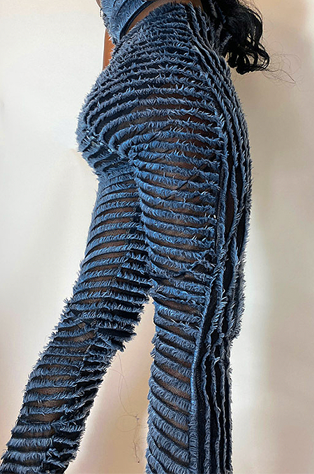 SUPER WHOLESALE | Plush Blue Pants