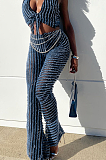 SUPER WHOLESALE | Plush Blue Pants