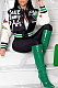 SUPER WHOLESALE | Printed Button Up Baseball Jacket