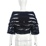 SUPER WHOLESALE | Puffy Jackt Coat in Black