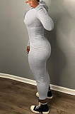 SUPER WHOLESALE | Pit Material Hoodie Zip Up Dress