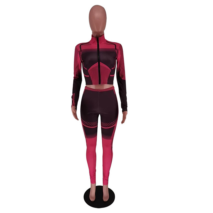 SUPER WHOLESALE | Two Tones Tracking Top & Joggings