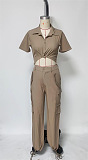 SUPER WHOLESALE | Shirt Top & Cargo Pants Set