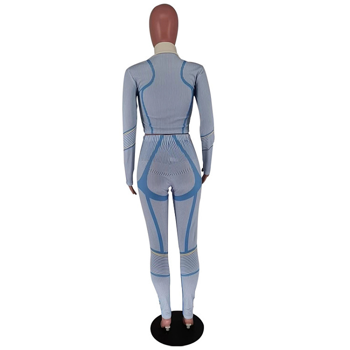 SUPER WHOLESALE | Two Tones Tracking Top & Joggings