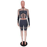 SUPER WHOLESALE | Two Tones Tracking Top & Joggings