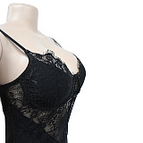 SUPER WHOLESALE | Open Back Lace Maxi Mini Dress