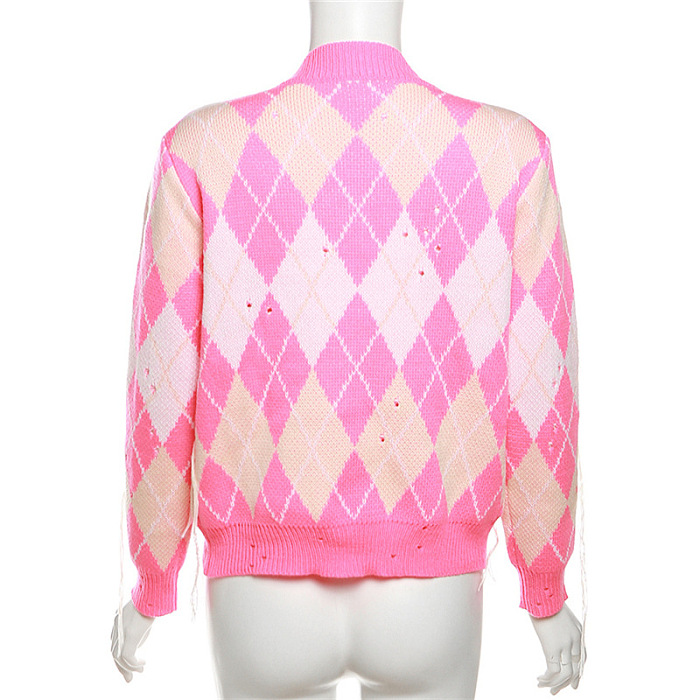 SUPER WHOLESALE | Geometric Kniited Garment Top & Shorts