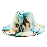 SUPER WHOLESALE | Marble Fedora Hat(2pack)