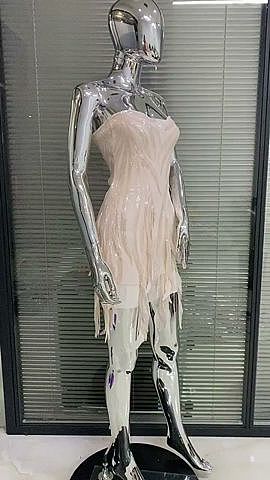 SUPER WHOLESALE | Feather,Sequins, Badeau Dress