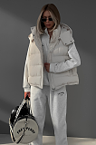 SUPER WHOLESALE | Stand-up Collar Down Vest Jacket Puffy Top