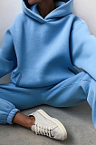 SUPER WHOLESALE | Hoodie Top with Jogging Pants in Solid