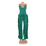 WHOLESALE | Wave Decor Maxi Jumpsuit