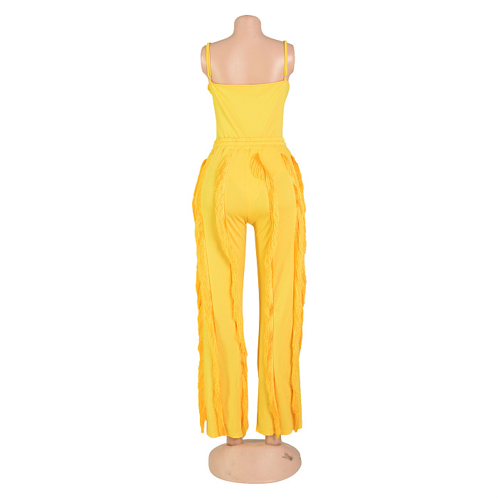 WHOLESALE | Wave Decor Maxi Jumpsuit