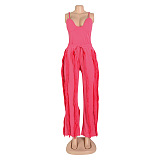 WHOLESALE | Wave Decor Maxi Jumpsuit