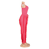 WHOLESALE | Wave Decor Maxi Jumpsuit